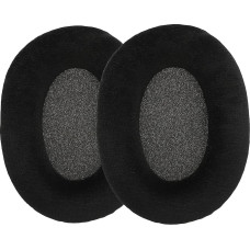 kwmobile 2 x Ear Pads Compatible with Sennheiser Game One / Game Zero / HD380PRO / PXC450 / PXC350 / PC350 / PC360 Headphones - Velour Replacement Ear Pads Overear Headphones