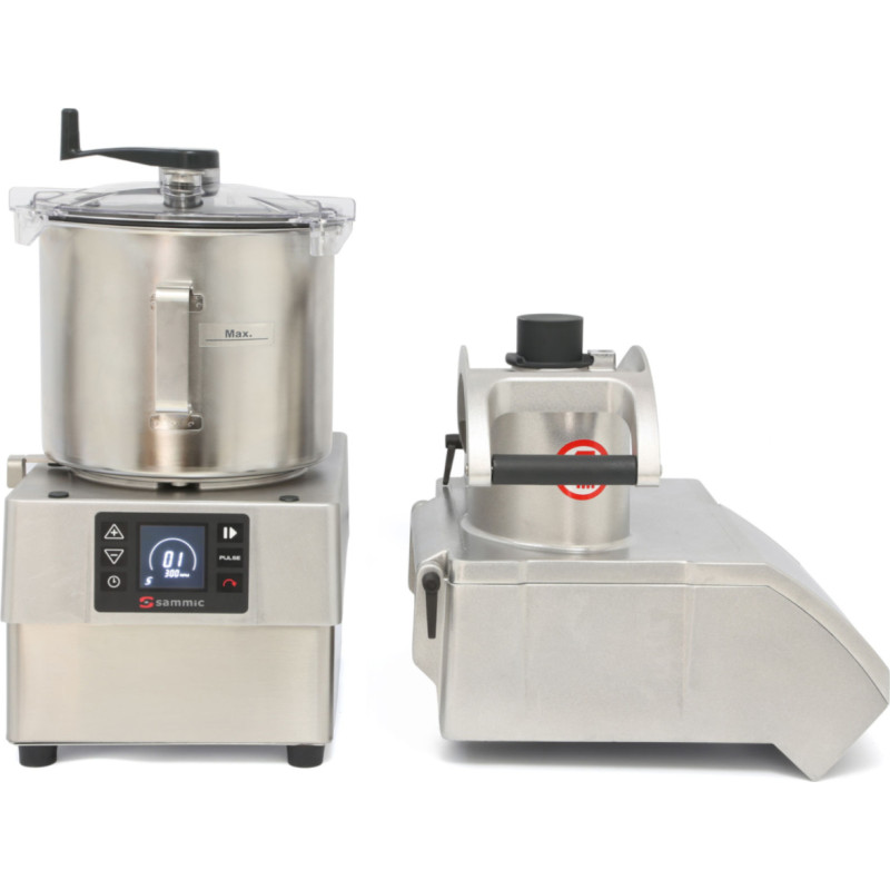 Sammic Multifunctional machine shredder emulsifier cutter with panel CK-38V 8 l 230 V 1500 W - 1050808