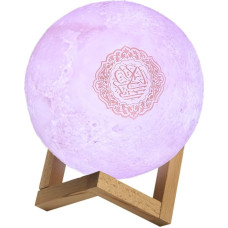 3D Quran Touch Moonlight, 7 Colors LED Night Light, Quran Bluetooth Speaker, Remote Control, Small Moon Lamp, Wireless LED Lamp