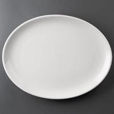 Athena Hotelware CC212 Coupe Plate, Oval, 12