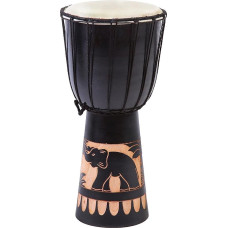 40 cm Beginner Djembe Drum Bongo Drum Wooden Elephant Africa Style
