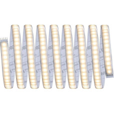 Paulmann 706.70 Function MaxLed 1000 Basic Settle 3M Warm White 40W 230 / 24V 75VA Silver 70670 LED Lightband Light Strip Light Tube