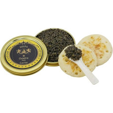 Sepehr Dad Osietra Caviar Select | Nemokama perlamutrinė šaukštelė | Veisimas ES | 125 g