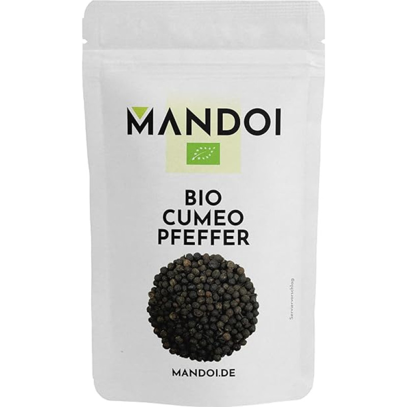 Mandoi Organic Cumeo Pepper, 100 g, Exotic Grapefruit Pepper from Nepal, Aromatic Spice Speciality