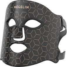 MEGELIN 7 spalvų LED šviesos terapijos veido kaukė, veido šviesos terapijos kaukė veidui, spuogų mažinimo odos priežiūra, apsauga nuo senėjimo, raukšlių mažinimas, odos lyginimas, infraraudonųjų spindulių odos atjauninimas