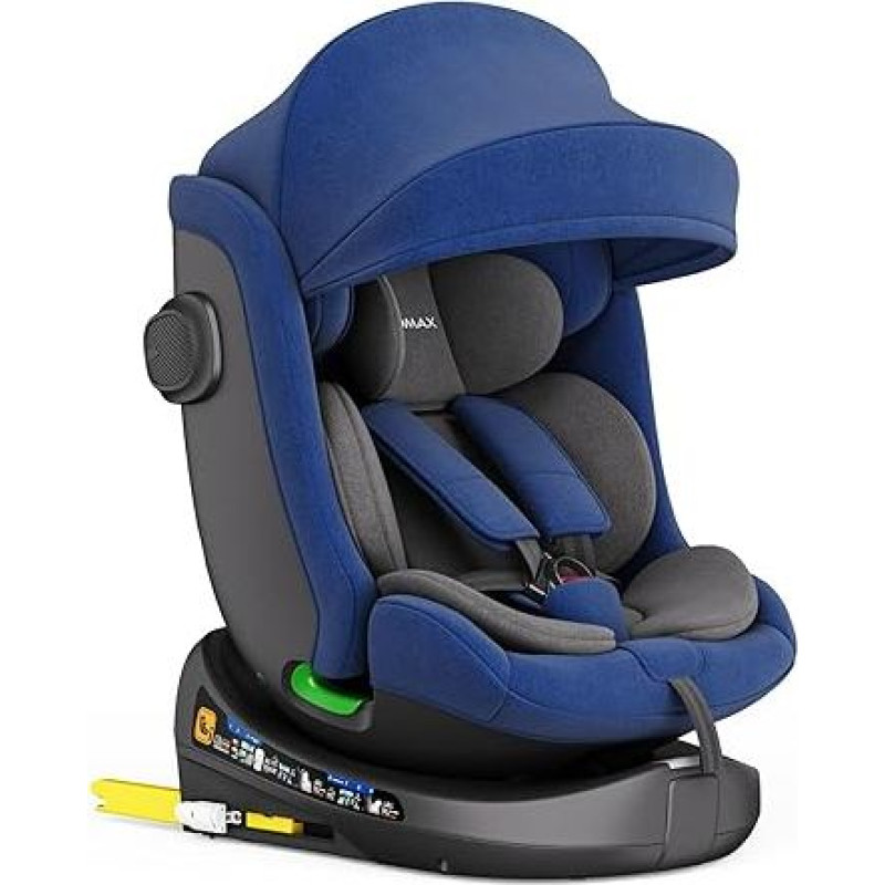 Vaikiška kėdutė, pasukama 360° kampu su 