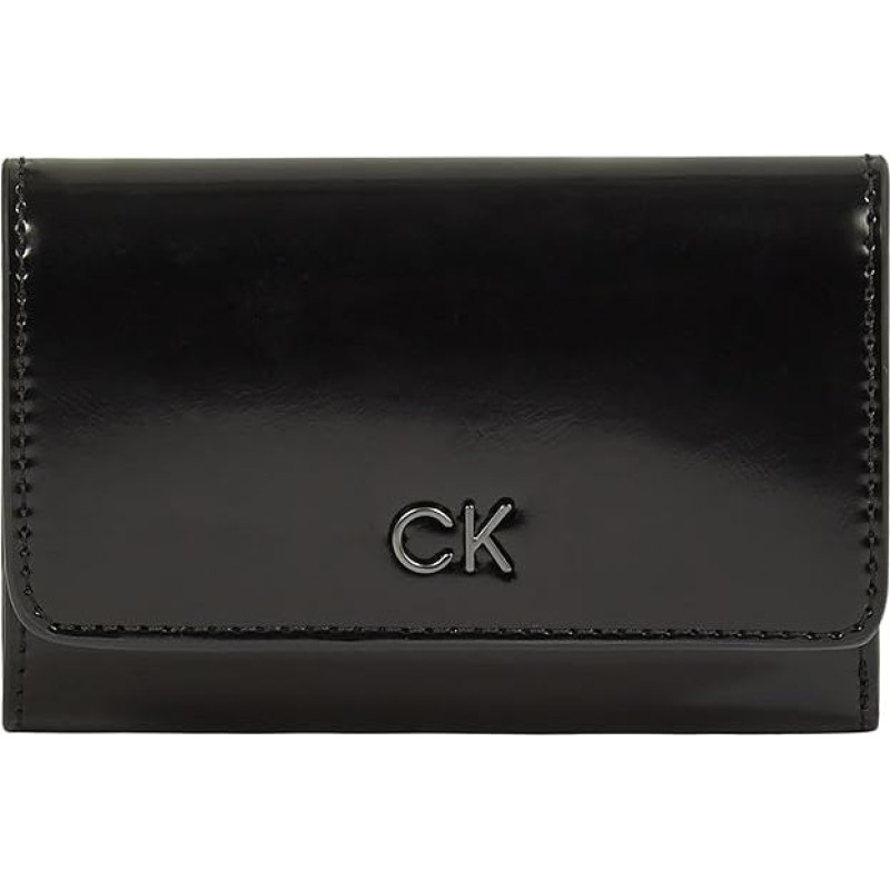 Calvin Klein Women's Ck Daily Sm Trifold W/Zip_Shiny K60k612425 Triple Fold Wallet