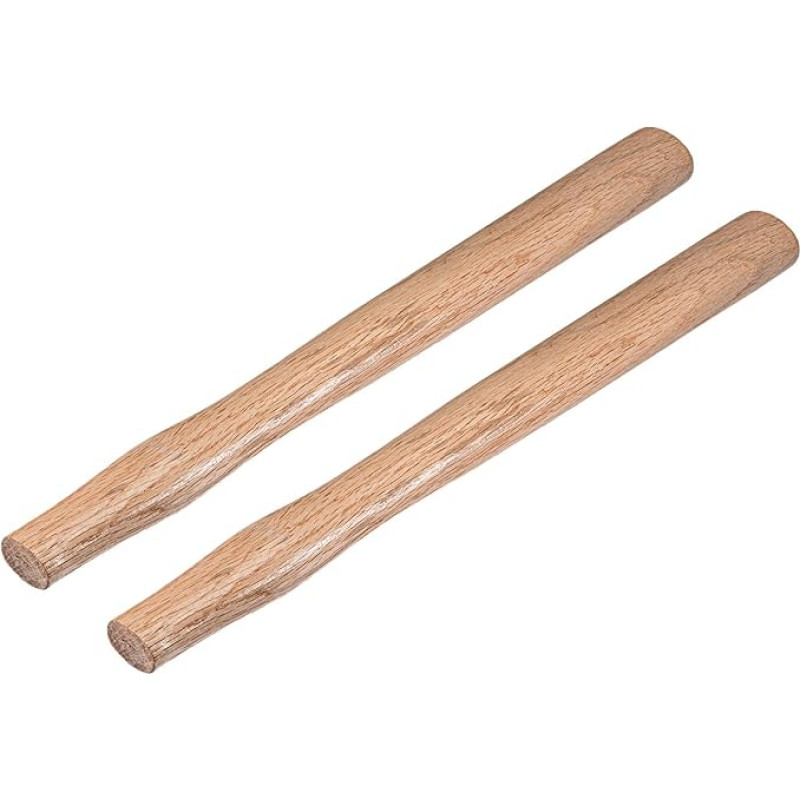 sourcing map 2 Pack 16 Inch Hammer Wooden Handle Wood Replacement for 2 to 4 Pounds Hammer Oval Hole