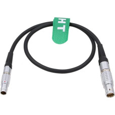 HangTon 2 Pin Male to 6 Pin Female Power Cable for DJI Ronin 4D Camera Monitor Video Transmitter 20cm