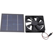 20 W saulės energijos ventiliatorius, draugiškas aplinkai, 20 % konversijos, mini ištraukimo ventiliatorius, IP65, patogus virtuvėms, auginimo nameliams, naminių gyvūnėlių nameliams, vištidėms ir kt.