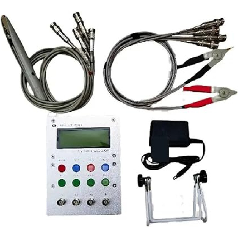 Präzisions-LCR-Messgerät, LCR Digital Bridge Tester 0,3 Genauigkeit Tester Widerstand, Induktivität, Kapazität Labor-LCR-Ausrüstung(Insertclip patchclip)
