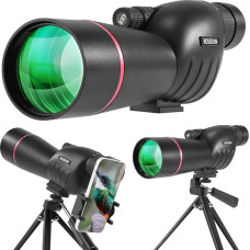 Šaudymo į taikinį optinis taikiklis - HD optinis taikiklis su trikojo dėklu ir išmaniojo telefono laikikliu - BAK4 optinis taikiklis, skirtas paukščių stebėjimui medžioklėje, laukinės gamtos stebėjimui (GN0031Z-60B)