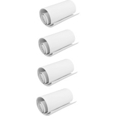 ARTIBETTER 4 Rollen Cosplay-Kleidungsmaterial Schaumkissen Herstellung Pads dünn Mousse Bastelschaum für Zu Basteln Modell-DIY-Material Modellbaumaterial Eva Weiß