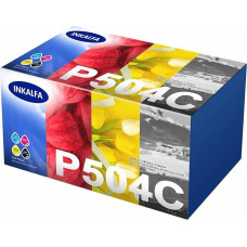 4 pakuotės CLT-P504C CLT-504S, skirtos 