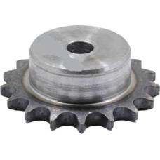 KLNCXC Mechanische Rollenkettenräder Zahnrollenkettenrad, 1 Stück 06B 9-24 Zähne Kettenrad Kettenrad Kettenrad Industrieller A3-Stahl Passend for 06B Rollenkettenteilung 9,525 mm(18 dantų)