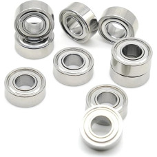 MeVCWF 2 stücke 686ZZ 686ZZ Lager for 6x13x5mm Lager Stahl Kugellager DDL-1360ZZ