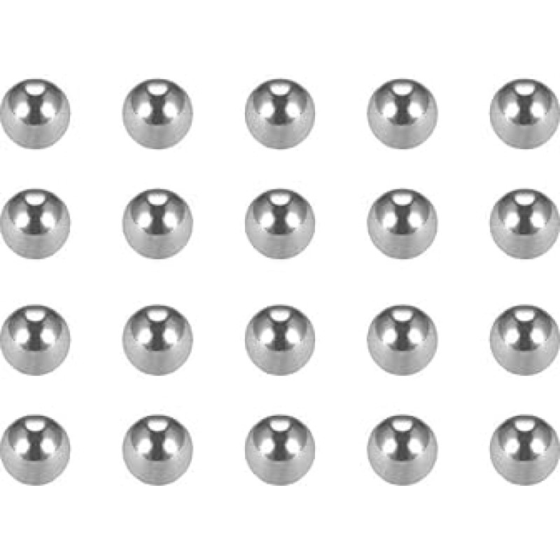 100 x 1,5 mm tikslūs chromuoto plieno rutuliukai G25