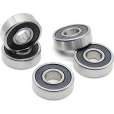 MeVCWF 4 stücke 1616RS for Miniatur Lager ABEC-7 Zoll Kugellager 12,7x28,575x9,525mm 1616-2RS