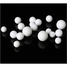 Massive weiße POM-Kugeln, Durchmesser der Perlen: 2 mm, 3 mm, 3,175 mm, 7 mm, 9,525 - 40 mm, 44,45 mm, glatte Polyformaldehyd-Kunststoffkugeln (14 mm - 10 Stück)
