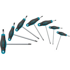 HAZET Allen Key Set 829KKT/7 I Torx Profile I 7-Piece Set with Various Sizes and Designs