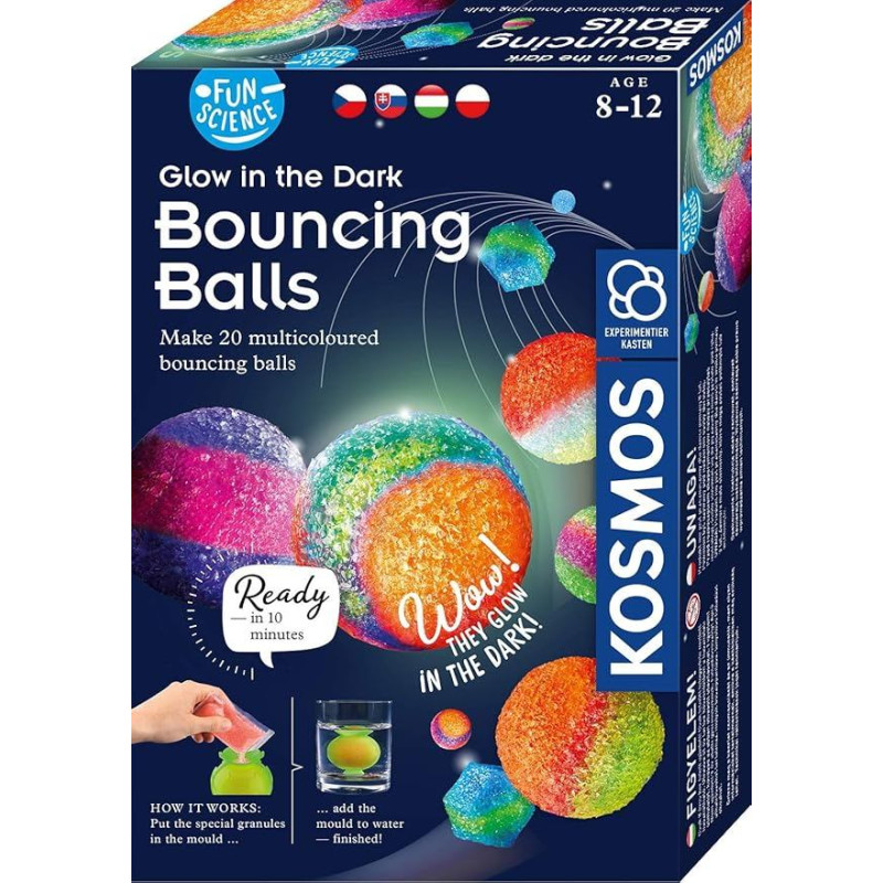 Fun Science - Bouncy Power (HU-CZ-SK-PL) Experiment Kit for Children