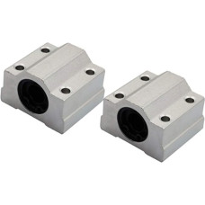 PRNDKYQZ 4 Stück Linearführungen, Typ SCS6UU-SCS20UU, SCS8LUU-SCS20LUU, Länge 6-20 mm, dažniausiai naudojami CNC įrenginiams, 3D-Druckerteile, Präzisionswerkzeugmaschinen(SCS20LUU)