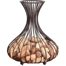 Weinflasche Kork Stopper Aufbewahrungskorbhalter Eisenkorken Sammler Behälter Kork Organisieren Küchenversorgung