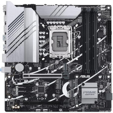 ASUS Prime Z790M-Plus LGA 1700 (Intel 14th, 12th and 13th Generation) microATX Motherboard (PCIe 5.0, 3 x M.2 Slots, 10+1 DrMOS, DDR5, 1GB LAN, DP, USB 3.2 Gen2 Type-C, Front USB 3.2 Gen 1