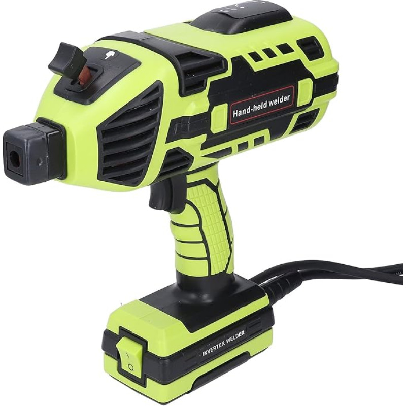 Rankinis suvirinimo aparatas, nešiojamas ARC suvirinimo aparatas su IGBT inverteriu ir 6 kintamos srovės nustatymais, rankinis suvirinimo aparatas 3/32-1/8 colių strypų suvirinimo aparatui, numatytasis, ES kištukas AC220V 8A