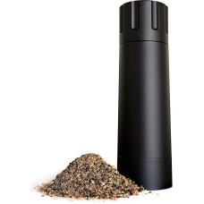 MANNKITCHEN Pepper Cannon Pepper Cannon Professional Pepper Mill, Heavy Duty and Powerful, Grinds 10 Times More Pepper for Steaks, Barbecues and More
