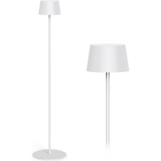 Stilosa 3 Floor Rechargeable USB LED Floor Lamp with Touch Control Adjustable Light Intensity (Dimmer) Home and Restaurant IP54 for Indoor and Outdoor Use White