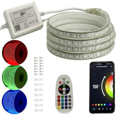FOLGEMIR 10 m RGB LED juosta, 