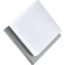 AL-LED-WL DL EDELSTAHL WEISS 