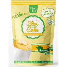 CleanFoods SlimCake 73 Calories Cup Cakes, Lemon Flavour, 5 Cup Cakes, Konjac Glucomannan, Gluten Free, Sugar-Free, Prepared in 60 Seconds, Mugcake
