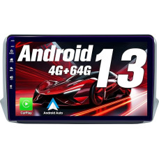 10.1 Inch Android Car Radio for Peugeot 208 2008 2012~2018 Radio Stereo Multimedia Player Blue Ray Support Wireless Carplay Android Car, GPS Navigation, Bluetooth, SWC, FM, WiFi, 4G