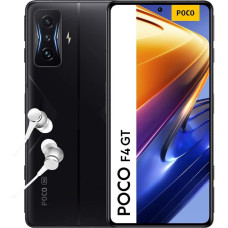 Poco F4 GT 5G Smartphone + Headphones, 8 + 128 GB Mobile Phone without Contract, 6.67 Inch 120 Hz E4 AMOLED Display, 64 MP Triple Camera, 4700 mAh, 120 W HyperCharge, Black