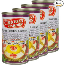 Chtoura Garden - Baba Ghannoush Aubergine Puree with Sesame Cream Set of 4 x 370 g