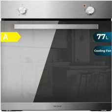 Cecotec Bolero Hexa C126000 Built-in Oven Mirror A. 2800 W, 77 L Capacity, 4 Functions, Steam Assist, Steam EasyClean, Cooling Fan, Triple Glass, Energy Efficiency Class A, Interior Lighting