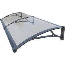 WERKA PRO aliuminio ir polikarbonato markizė 80 x 240 cm