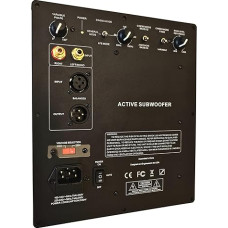 WAudio 350W Class-D Subwoofer Plate Amplifier - High Performance Subwoofer Amplifier