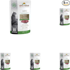 almo nature HFC Natural Plus Wet for Cats Pacific Tuna 55 g x 24 vnt., 5 pakuotės (1 x 1,7 kg)