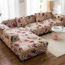 OOFAYWFD Sofa Covers Protective Cover Sofa Cover L Shape 3/2/1/4 Seater Sofa Cover Corner Sofa Couch Cover Sofa Covers Stretch 2 Seater 3 Seater Sofa Cover Sofa Throw Couch Cover