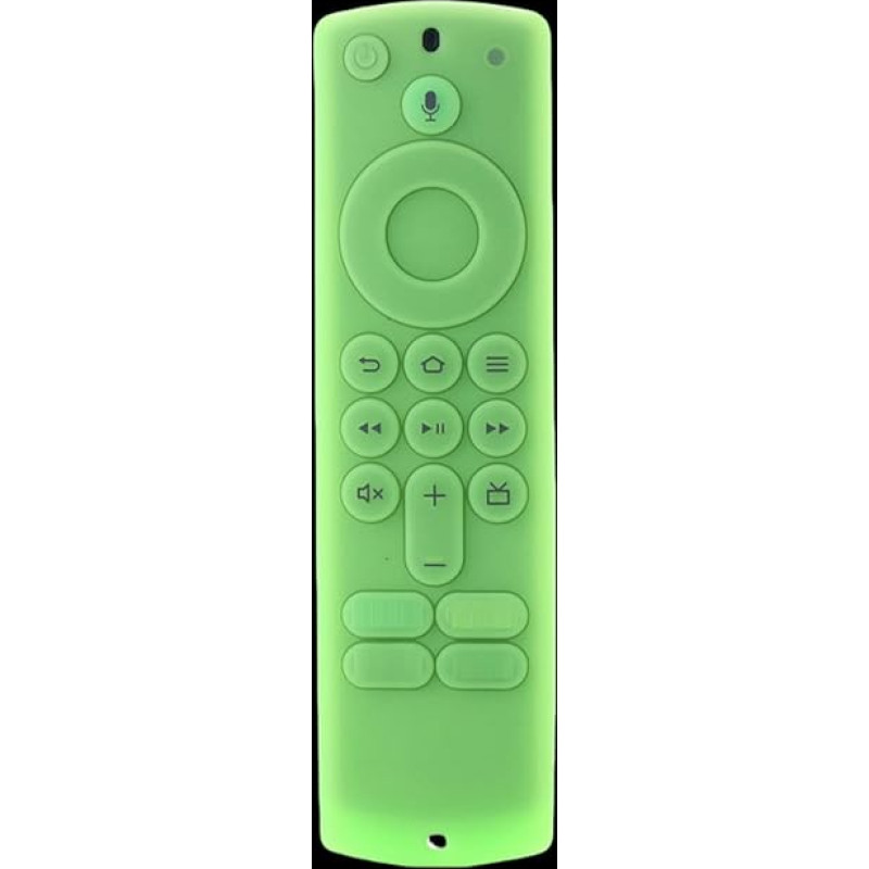 Silikono apsauginė šypsena 3./4K/HD, rutschfest, leuchtende Schutzhülle mit Handschlaufe, Grün