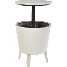 Keter Cool Bar Outdoor Garden Fridge Capacity 30 Litre 45 Cans, 52 x 42 x 52 cm, Brown