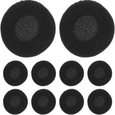 BESTonZON 10 Stück Intraauricular 40 mm Lautsprecher Schaumstoff 40 mm Ersatz-Ohrpolster 40 mm Ohrpolster 40 mm Kopfhörerpolster Schaumstoff Ohrpolster Ohrpolster 0 mm