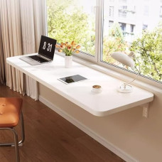 Wandmontierter Schreibtischtischtisch, faltbarer Schreibtisch für kleine Räume, idealus Hausaufgaben oder Essen, platzsparendes Design