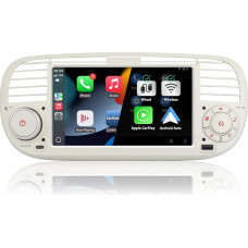 Autoradio für FIAT 500 Radio mit Touchscreen USB Bluetooth FM/AM Linux Dviguba din automobilinė stereo sistema su Carplay Wireless/Android Auto