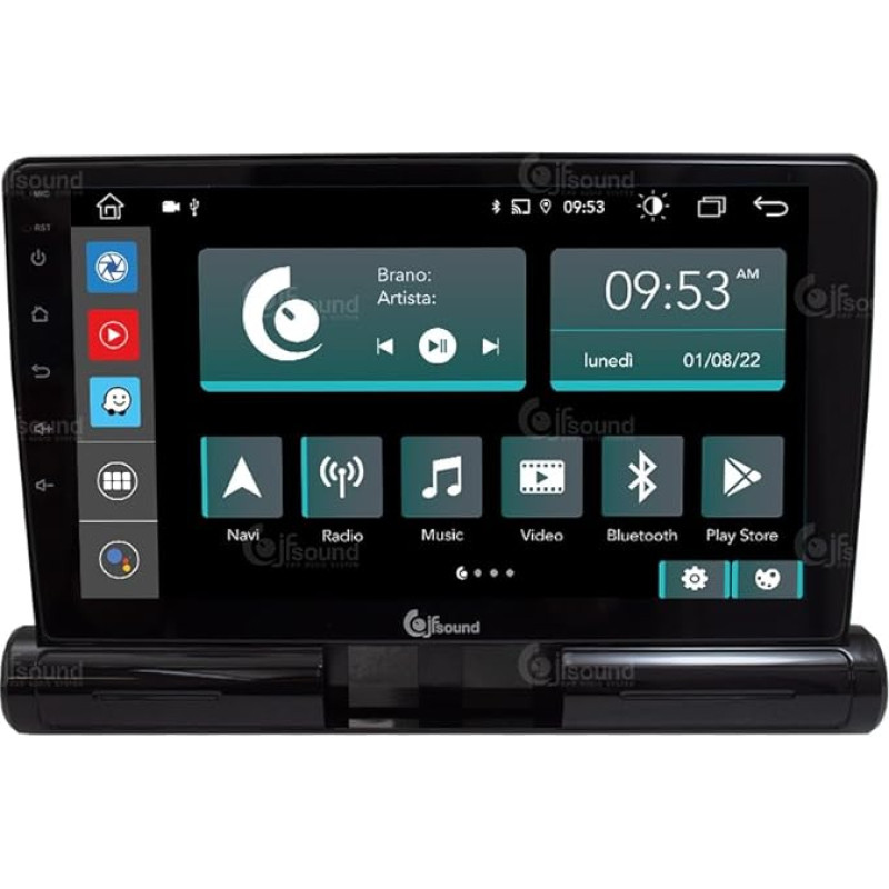 Automobilinis radijo imtuvas Citroën C3 2016-2023 Android GPS Bluetooth WiFi USB DAB+ jutiklinis ekranas 9 colių 8core Carplay Android automobilis