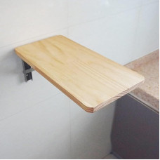KURYUBC Wandmontierter Klapptisch, Klapptisch, schwebender Schreibtisch, funktionaler Hängetisch für Haus, Waschküche, Büroarbeitsplatz, Arbeitsbank und Küchen(80x30cm)