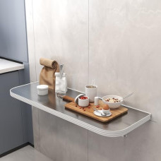 Sunkus sulankstomas darbo stalas Nerūdijančio plieno nešiojamas stalas Sieninis sulankstomas stalas Virtuvės valgomojo stalas Erdvės taupymo dizainas namams ir dirbtuvėms